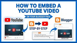 How to Embed a YouTube Video on Your Blogger Page | Step-by-Step Guide