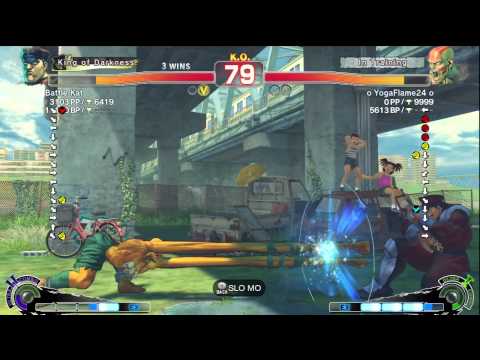 Black Vegeta (Dictator) vs YogaFlame24 (Dhalsim) - AE 2012 FT5 Matches *720p*
