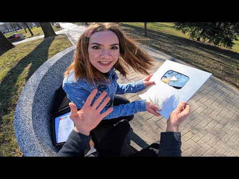 WITH THIS GIRL I GOT THE SILVER YOUTUBE BUTTON (Parkour pov Comedy)