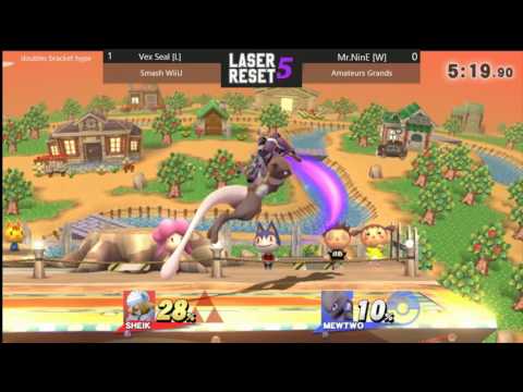 Laser Reset 5 - Smash 4 Singles - Vexieal vs. Mr.NinE - (AM) Grand Finals