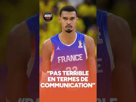 "Pas terrible en termes de communication", Stephen Brun en attend plus de Wemby