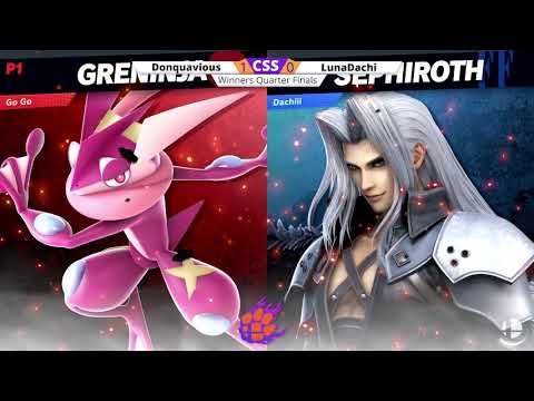Clemson Smash Series 28 - Winners Quarters - Donquavious (Greninja) vs. LunaDachi (Sephiroth) - SSBU