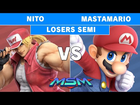 MSM 215 - Nito (Ryu, Terry Bogard) Vs POW | Mastamario (Mario) Losers Semi - Smash Ultimate