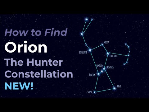 How to Find Orion the Hunter Constellation