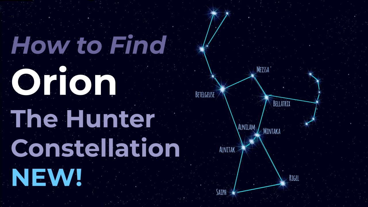 How to Find Orion the Hunter Constellation