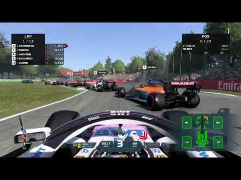 F1 2021 Italian Grand Prix Formula 1 - Walkthrough - Part 7 - Braking Point