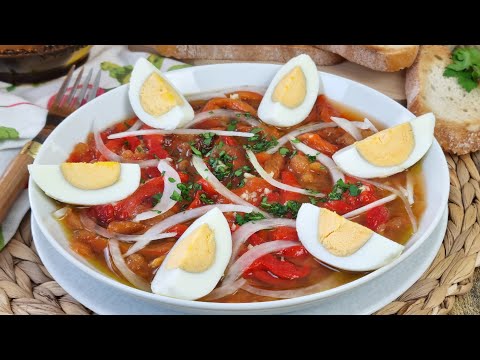 Zorongollo Extremeño ¡La Ensalada de Pimientos Asados Más Deliciosa!