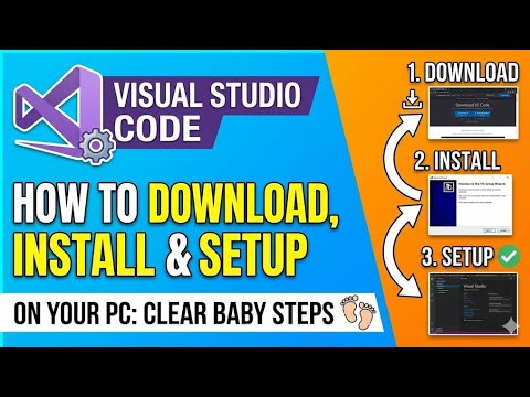How to download, install and set up visual studio code on your pc ...