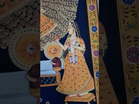 Lord Shrinathji Handmade Pichwai Painting
