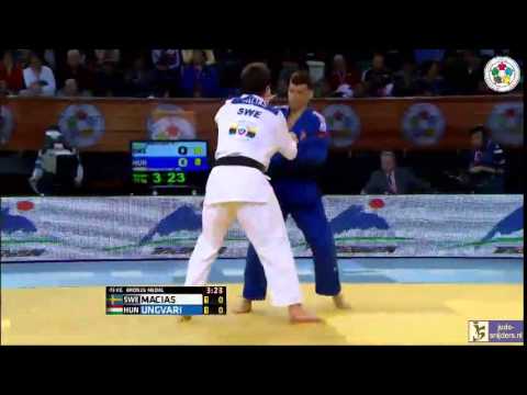 Judo 2014 Grand Prix Samsun: Macias (SWE) - Ungvari (HUN) [-73kg] bronze