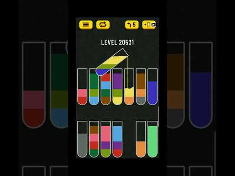 water sort puzzle 20531 - YouTube