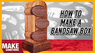 How to Make a Bandsaw Box In a New Creative Way | Easy Woodworking Project