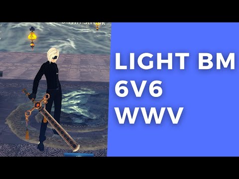 [BNS] PvP - BM 6v6 (Meduim Gear Light BM - Whirlwind Valley)