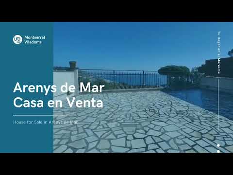 Casa Pareada con vistas al Mar en Arenys de Mar -- VENDIDA!!