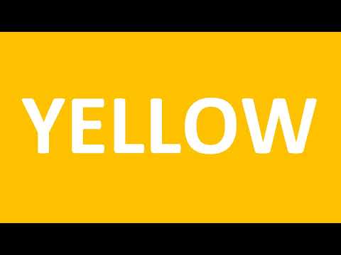 How to Pronounce Yellow