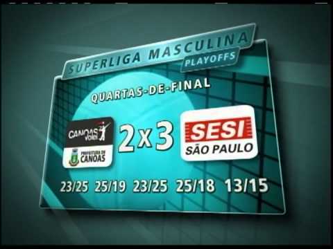 Superliga Masculina de Vôlei: Vivo/Minas x RJX na semifinal - Repórter Brasil (manhã)