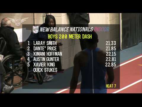 Boys 200m Heat 7 - New Balance Nationals Indoor 2013