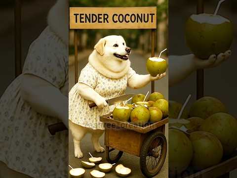 Bubbly Dog sales tender coconut| #dog #cute #animals #anime #yashree #doglife