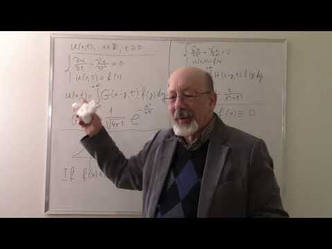 Lecture 29   Heat equation, uniqueness and examples