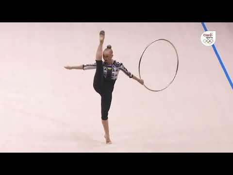 ONOPRIIENKO Viktoriia (UKR) HOOP EF 26,95 - WC Milan 2024