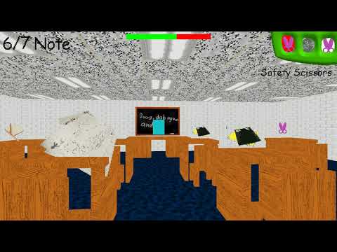 gotta sweep helps baldi but something isn't right gameplay