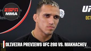 Chares Oliveira: I’ll shock the world vs. Islam Makhachev at UFC 280 | ESPN MMA