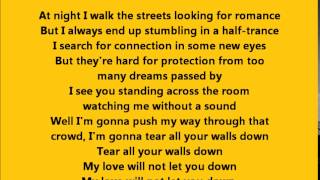 Bruce Springsteen - My love will not let you down with Lyrics