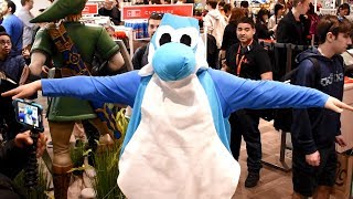 Yoshi's Crafted World Launch Event at Nintendo NY