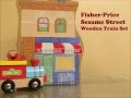 Fisher Price Sesame Street Wooden Train Elmo