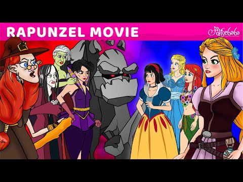 Rapunzel Cartoon | Fairy Tales and Bedtime Stories For Kids | Storytime in  English | Best Stories