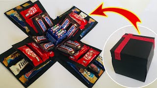Surprise gift box for birthday, anniversary, Valentine's day| chocolate Explosion box |chocolate box