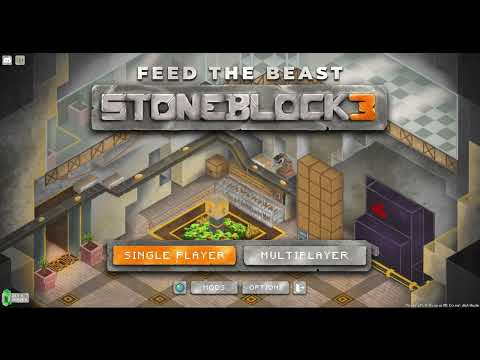 Let's Play! FTB Stoneblock 3   Ep 02   Andesite and the Millstone