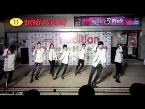 140327 E-GIEN cover U-KISS - Man Man Ha Ni + Neverland @Hello! Korea 2014 (Audition)