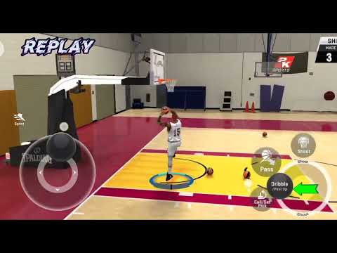 8 TUTORIAL MOVES IN NBA2K20MOBILE EASY BASKET BASIC MOVES!!