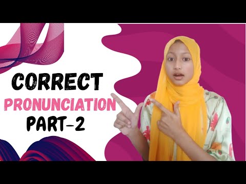 Correct Pronunciation in English ।। Nabila Nayim।। #Jhotpot Learning।।