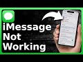 How To Fix IMessage Not Working On IPhone