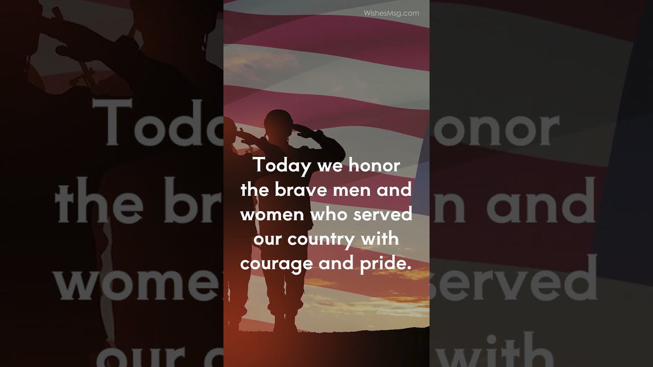 Happy Veterans Day Messages
