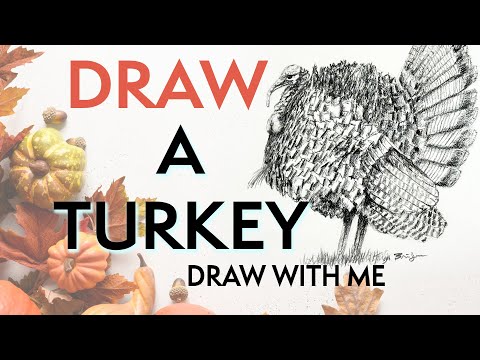 Unleash Your Creativity: Draw a Stunning Realistic Turkey!