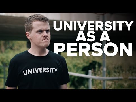 大学が擬人化?? (If University Was A Person)