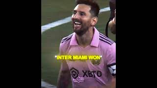 Messi gives captain's armband to Yedlin ❤️‍🩹