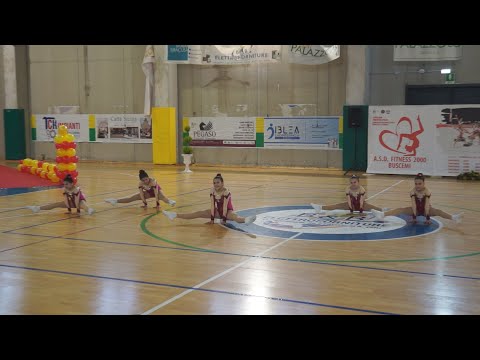 Campionato regionale Sicilia di ginnastica aerobica.Palazzolo Acreide(Sr) 09-03-2025