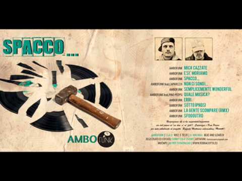 AMBO FUNK FEAT. PINO PEPSEE - QUALE MUSICA
