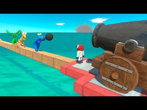 Old Cannon vs Monsters - Animal Revolt Battle Simulator