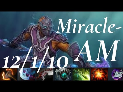 Miracle- Anti-Mage vs Timbersaw - Slark: 25/4/10 - dota2