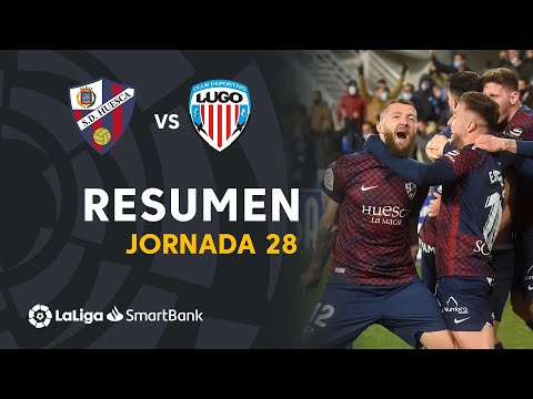 Resumen de SD Huesca vs CD Lugo (1-0)