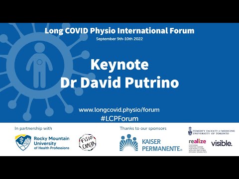 Day 2 - Keynote David Putrino
