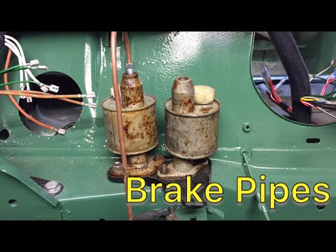 1964 Mk1 Mini Restoration S2 Ep216 - Front Brake Pipes