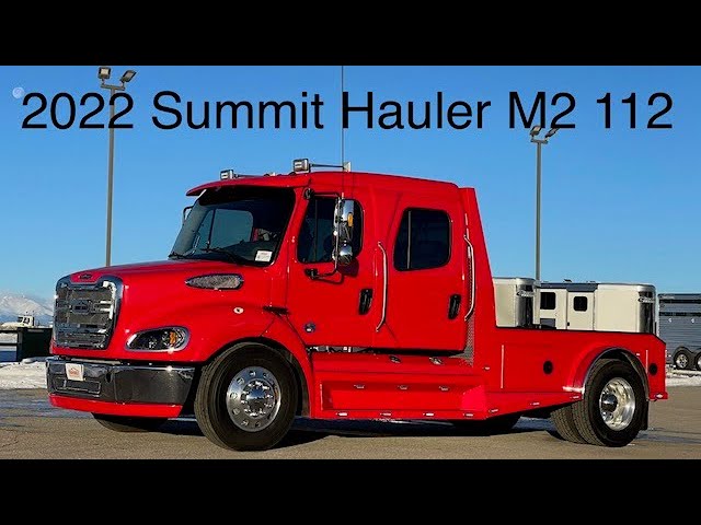 Preview image of 2022 Freightliner M2 112 Summit Hauler - 5U221862 youtube video