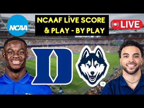 🔴 Duke Blue Devils vs UConn Huskies | NCAAF College Football | Live Score Update 8 Nov