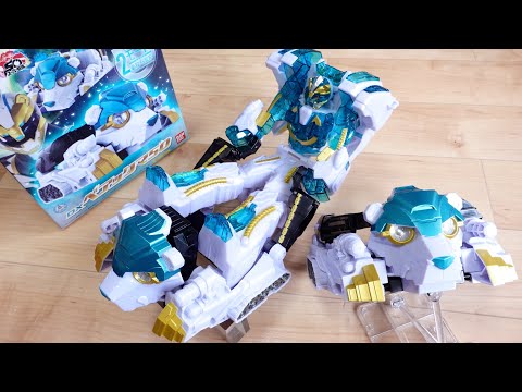 グーデバーンべアックマ50に合体！DXべアックマ50 レビュー！キャラ台詞とレーザー攻撃音が鳴る！ゴジュウポーラー/ゴジュウジャー